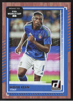 Moise Kean, Kartička, 2026 Panini Donruss Road to FIFA World Cup, Bronze