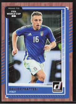 Davide Frattesi, Kartička, 2026 Panini Donruss Road to FIFA World Cup, Bronze