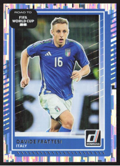 Davide Frattesi, Kartička, 2026 Panini Donruss Road to FIFA World Cup, Silver