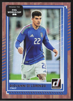 Giovanni Di Lorenzo, Kartička, 2026 Panini Donruss Road to FIFA World Cup, Bronze