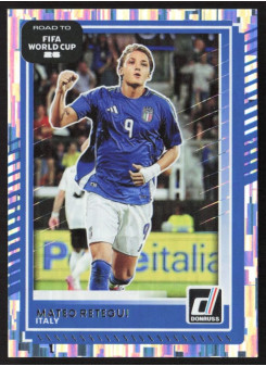Mateo Retegui, Kartička, 2026 Panini Donruss Road to FIFA World Cup, Silver