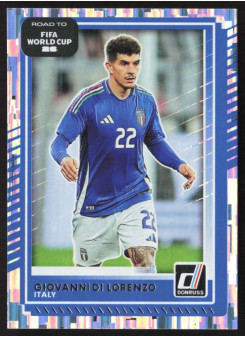 Giovanni Di Lorenzo, Kartička, 2026 Panini Donruss Road to FIFA World Cup, Silver