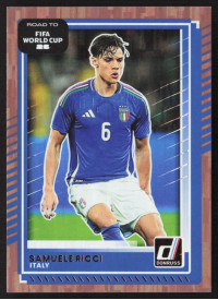 Samuele Ricci, Card, 2026 Panini Donruss Road to FIFA World Cup, Bronze