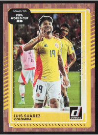 Luis Suarez (COL), Card, 2026 Panini Donruss Road to FIFA World Cup, Bronze