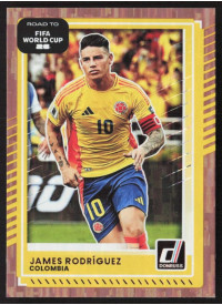 James Rodriguez, Card, 2026 Panini Donruss Road to FIFA World Cup, Bronze