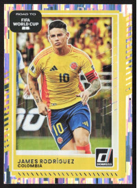 James Rodriguez, Card, 2026 Panini Donruss Road to FIFA World Cup, Silver