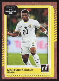 Mohammed Kudus, Card, 2026 Panini Donruss Road to FIFA World Cup, Bronze