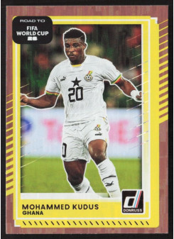 Mohammed Kudus, Kartička, 2026 Panini Donruss Road to FIFA World Cup, Bronze