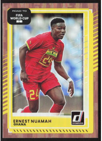 Ernest Nuamah, Card, 2026 Panini Donruss Road to FIFA World Cup, Bronze