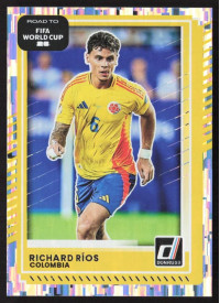 Richard Rios, Card, 2026 Panini Donruss Road to FIFA World Cup, Silver
