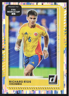 Richard Rios, Card, 2026 Panini Donruss Road to FIFA World Cup, Silver
