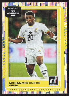 Mohammed Kudus, Kartička, 2026 Panini Donruss Road to FIFA World Cup, Silver