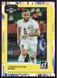 Jordan Ayew, Card, 2026 Panini Donruss Road to FIFA World Cup, Silver