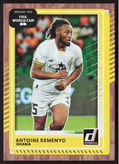 Antoine Semenyo, Kartička, 2026 Panini Donruss Road to FIFA World Cup, Bronze