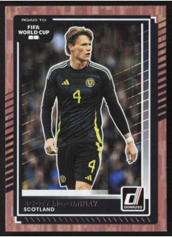 Scott McTominay, Card, 2026 Panini Donruss Road to FIFA World Cup, Bronze
