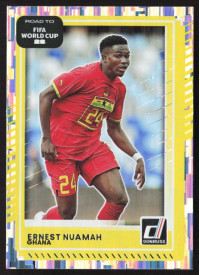 Ernest Nuamah, Card, 2026 Panini Donruss Road to FIFA World Cup, Silver