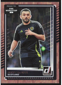 John McGinn, Kartička, 2026 Panini Donruss Road to FIFA World Cup, Bronze