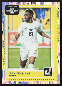 Inaki Williams, Card, 2026 Panini Donruss Road to FIFA World Cup, Silver