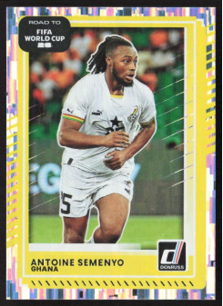 Antoine Semenyo, Kartička, 2026 Panini Donruss Road to FIFA World Cup, Silver