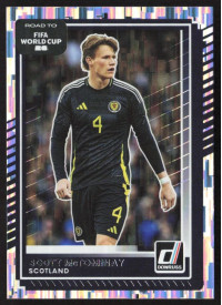 Scott McTominay, Kartička, 2026 Panini Donruss Road to FIFA World Cup, Silver