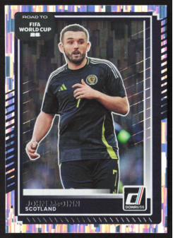 John McGinn, Card, 2026 Panini Donruss Road to FIFA World Cup, Silver