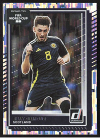 Billy Gilmour, Card, 2026 Panini Donruss Road to FIFA World Cup, Silver