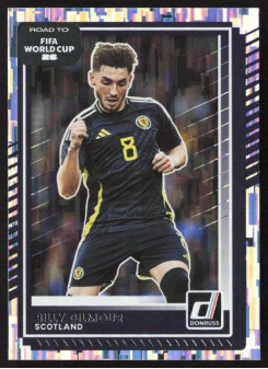 Billy Gilmour, Card, 2026 Panini Donruss Road to FIFA World Cup, Silver