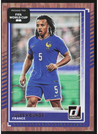 Jules Kounde, Card, 2026 Panini Donruss Road to FIFA World Cup, Bronze