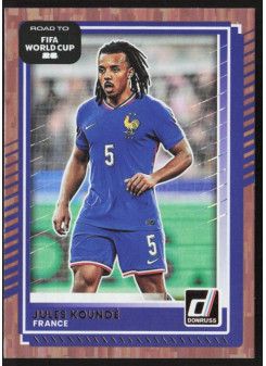 Jules Kounde, Kartička, 2026 Panini Donruss Road to FIFA World Cup, Bronze