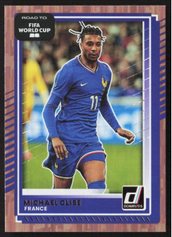 Michael Olise, Card, 2026 Panini Donruss Road to FIFA World Cup, Bronze