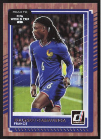 Eduardo Camavinga, Card, 2026 Panini Donruss Road to FIFA World Cup, Bronze