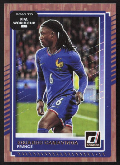 Eduardo Camavinga, Card, 2026 Panini Donruss Road to FIFA World Cup, Bronze