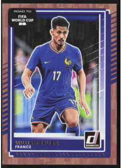 William Saliba, Kartička, 2026 Panini Donruss Road to FIFA World Cup, Bronze