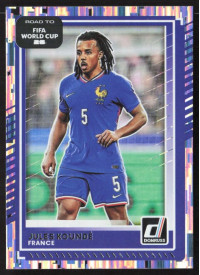 Jules Kounde, Card, 2026 Panini Donruss Road to FIFA World Cup, Silver