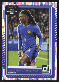 Eduardo Camavinga, Card, 2026 Panini Donruss Road to FIFA World Cup, Silver