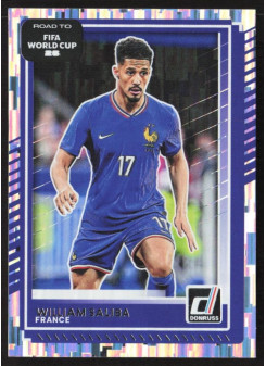 William Saliba, Kartička, 2026 Panini Donruss Road to FIFA World Cup, Silver