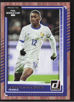 Randal Kolo Muani, Kartička, 2026 Panini Donruss Road to FIFA World Cup, Bronze