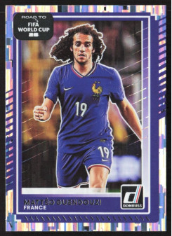 Matteo Guendouzi, Kartička, 2026 Panini Donruss Road to FIFA World Cup, Silver