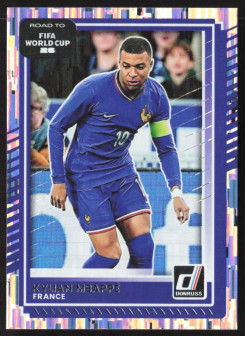Kylian Mbappe, Kartička, 2026 Panini Donruss Road to FIFA World Cup, Silver