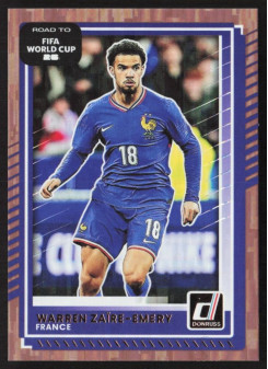 Warren Zaire-Emery, Kartička, 2026 Panini Donruss Road to FIFA World Cup, Bronze