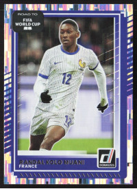 Randal Kolo Muani, Card, 2026 Panini Donruss Road to FIFA World Cup, Silver