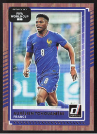 Aurelien Tchouameni, Card, 2026 Panini Donruss Road to FIFA World Cup, Bronze