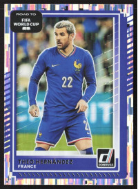 Theo Hernandez, Card, 2026 Panini Donruss Road to FIFA World Cup, Silver