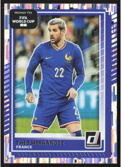Theo Hernandez, Kartička, 2026 Panini Donruss Road to FIFA World Cup, Silver