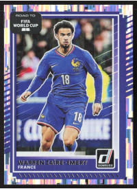 Warren Zaire-Emery, Card, 2026 Panini Donruss Road to FIFA World Cup, Silver