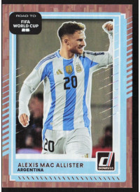 Alexis Mac Allister, Card, 2026 Panini Donruss Road to FIFA World Cup, Bronze