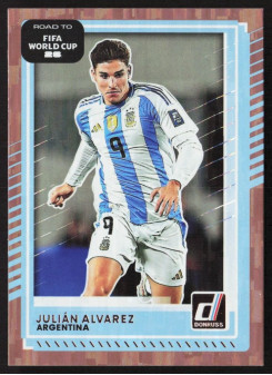 Julian Alvarez, Card, 2026 Panini Donruss Road to FIFA World Cup, Bronze