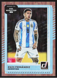 Enzo Fernandez, Card, 2026 Panini Donruss Road to FIFA World Cup, Bronze