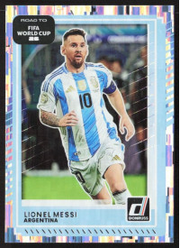 Lionel Messi, Card, 2026 Panini Donruss Road to FIFA World Cup, Silver