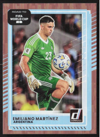 Emiliano Martinez, Card, 2026 Panini Donruss Road to FIFA World Cup, Bronze